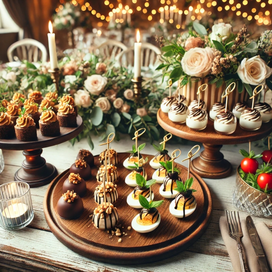 3 Affordable and Healthy Cocktail Wedding Snacks for Your Special Day