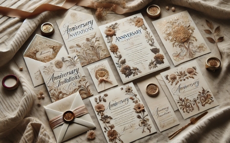 The Art of Choosing the Perfect Anniversary Invitations