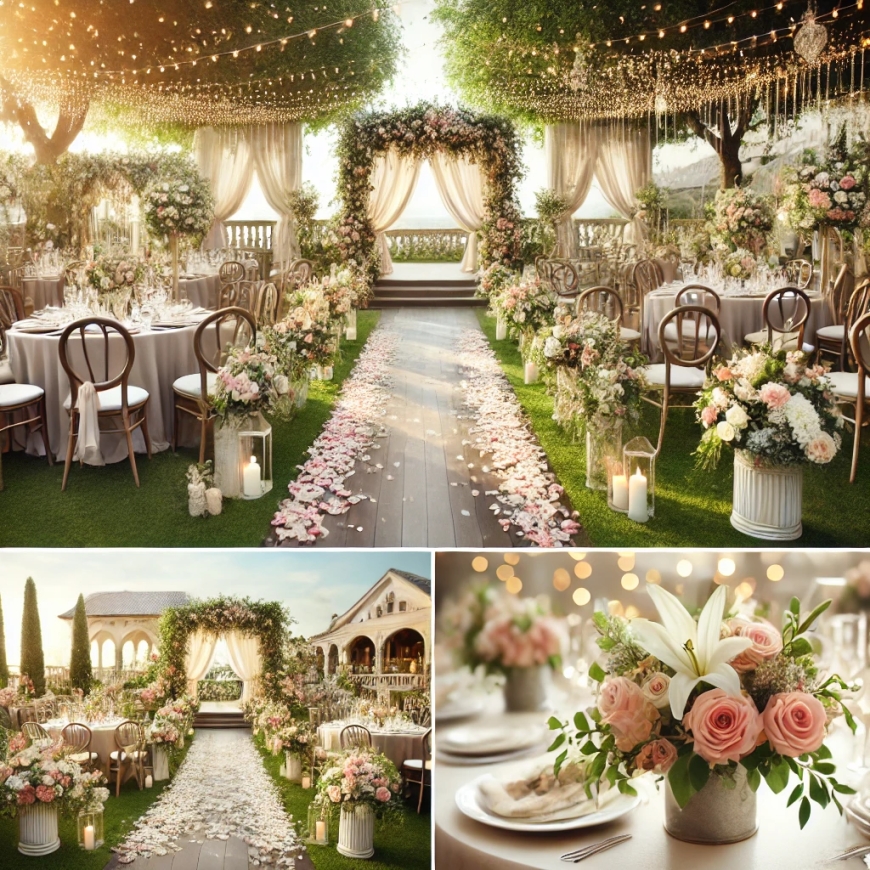 A Comprehensive Guide to Wedding Day Decorations and Floral Arrangements