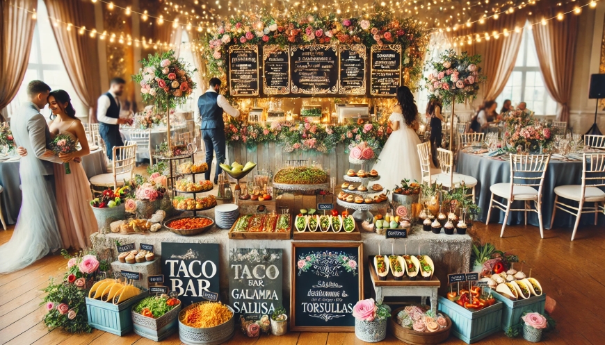 Creative Buffet Table Activities to Elevate Your Wedding Reception